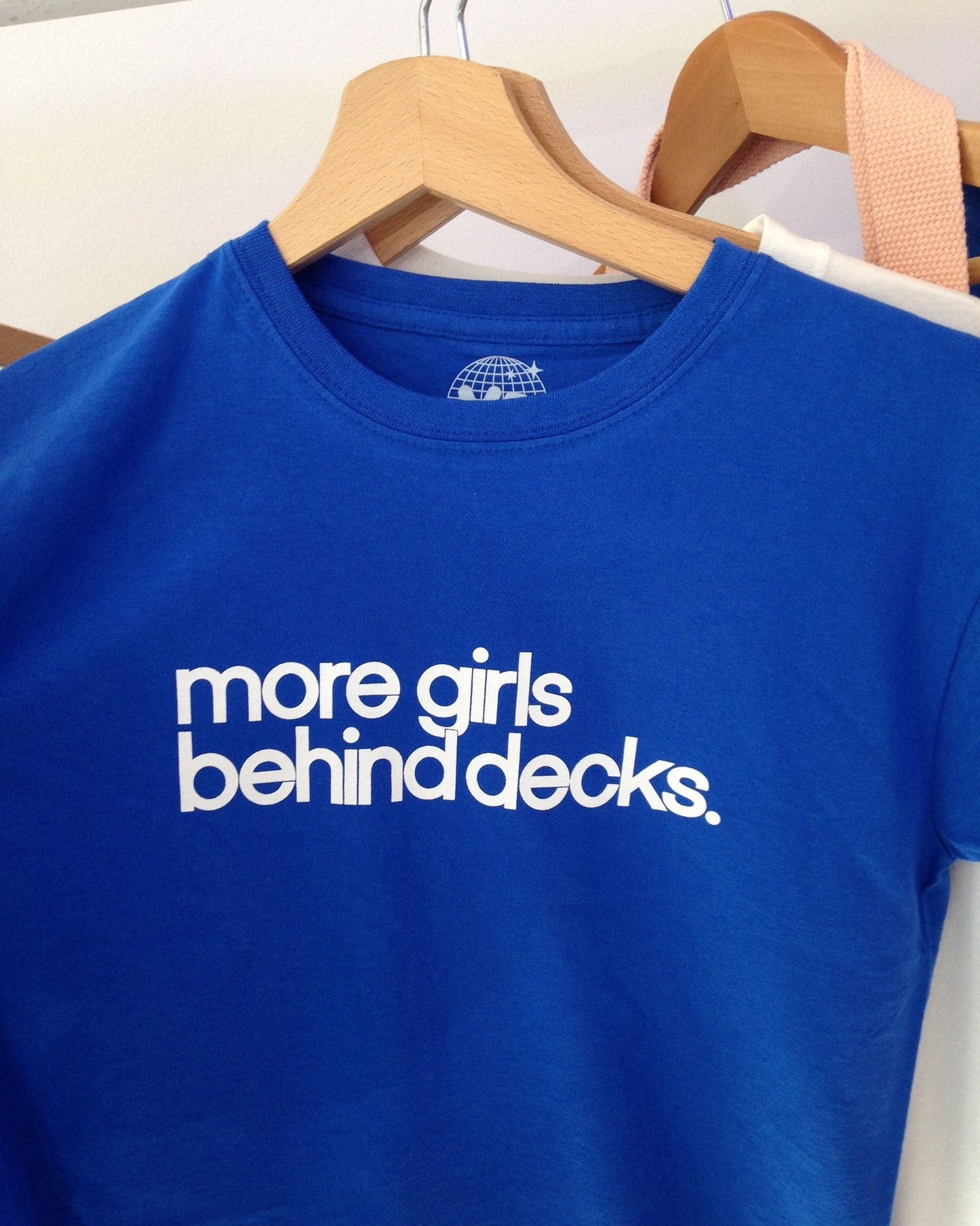 "MORE GIRLS BEHIND DECKS" BABY TEE - 3 YEARS ANNIVERSARY