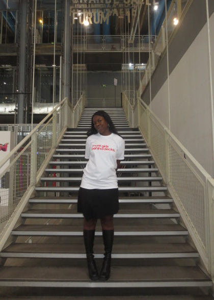 "MORE GIRLS BEHIND DECKS" TEE - BECAUSE BEAUBOURG