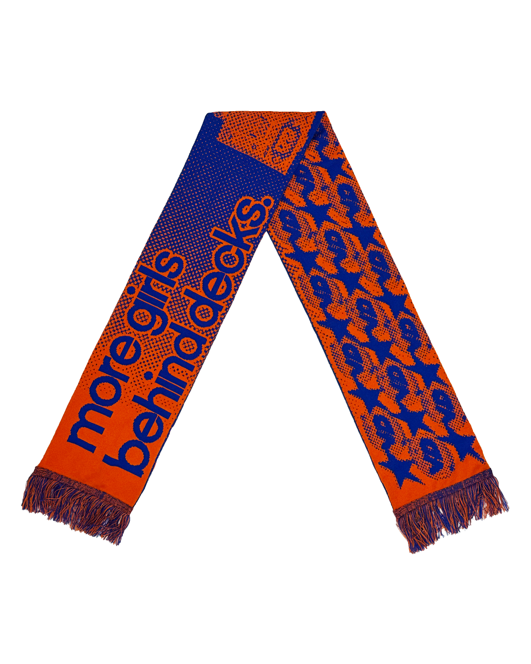 "MORE GIRLS BEHIND DECKS" SCARF - AHANGAMA