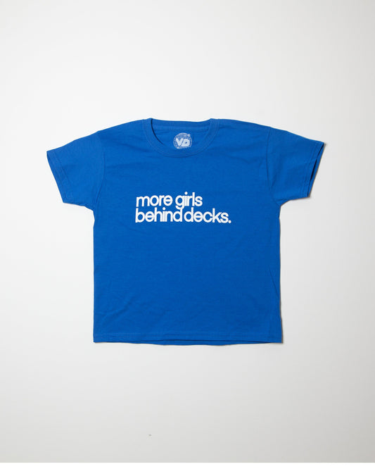 "MORE GIRLS BEHIND DECKS" BABY TEE - 3 YEARS ANNIVERSARY